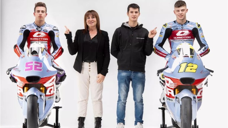 H QJ MOTOR στην Moto2 με την ομάδα Gresini Racing
